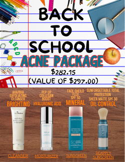 BACK TO SCHOOL ACNE PACKAGE
