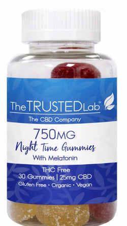 DALLAS The Trusted Lab Night Time Gummies w/ Melatonin 750MG